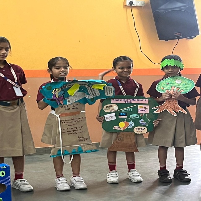 Class 3C assembly on keeping our surroundings clean and green